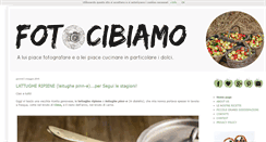 Desktop Screenshot of fotocibiamo.com